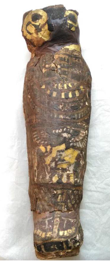 The coffin.